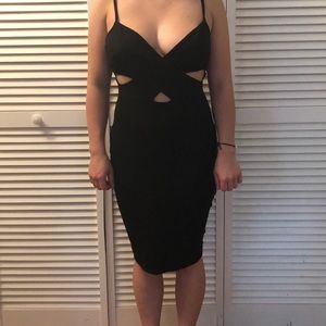 Sexy Black club dress